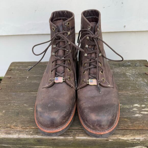 Chippewa Size 9D Classic Lace Up 6\